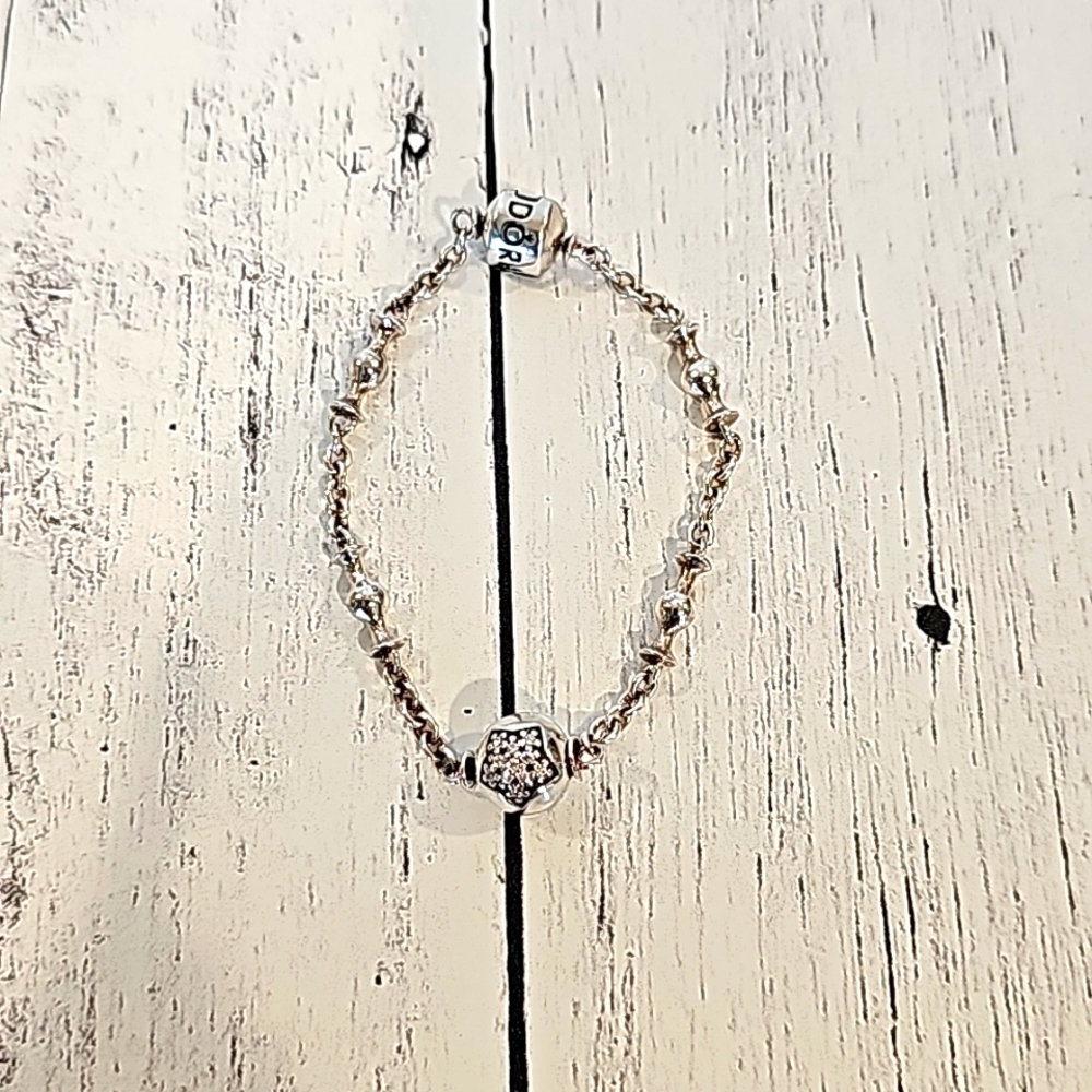 PANDORA CZ STAR BRACELET - Picture 2 of 3